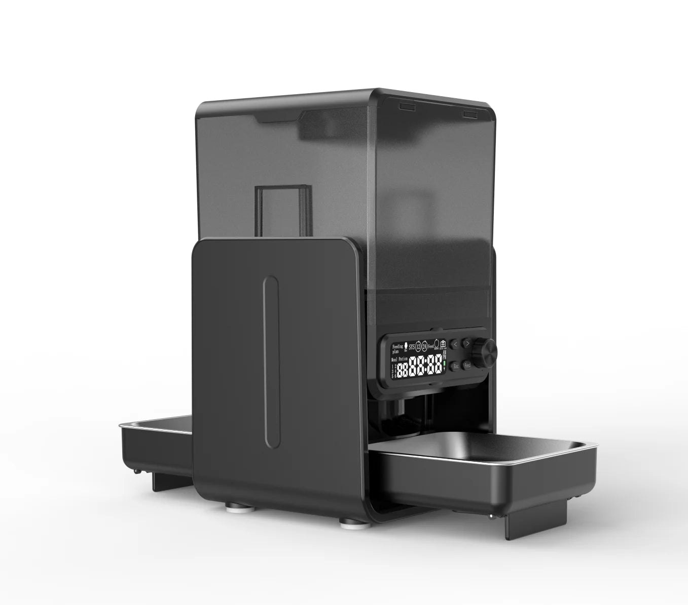 Automatic Cat & Dog Feeder – 5L Smart Dual Bowl with Timer & Adjustable Height