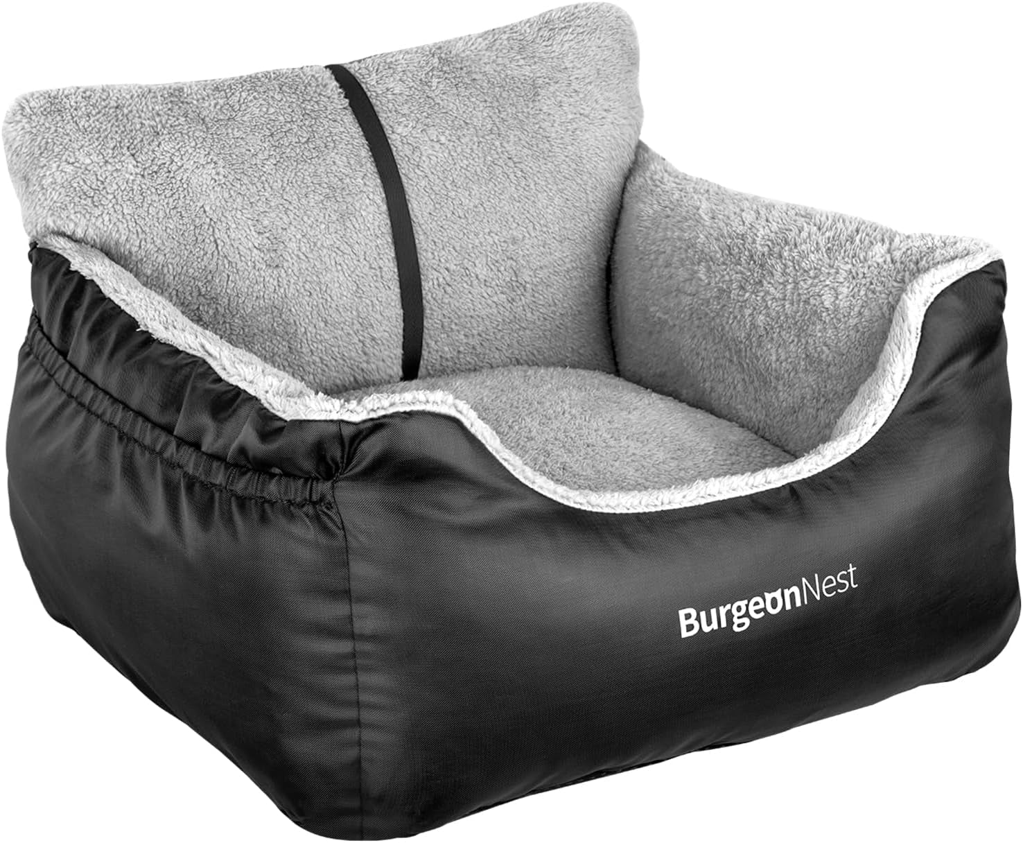 Dog Car Seat for Small Dogs – Cozy Booster Bed with Leash & Storage