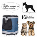 Take Your Pup Anywhere! JESPET Pet Backpack Carrier for Small Dogs & Puppies