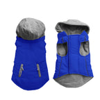 Reversible Hooded Dog Coat – Warm, Water-Resistant & Adventure-Ready
