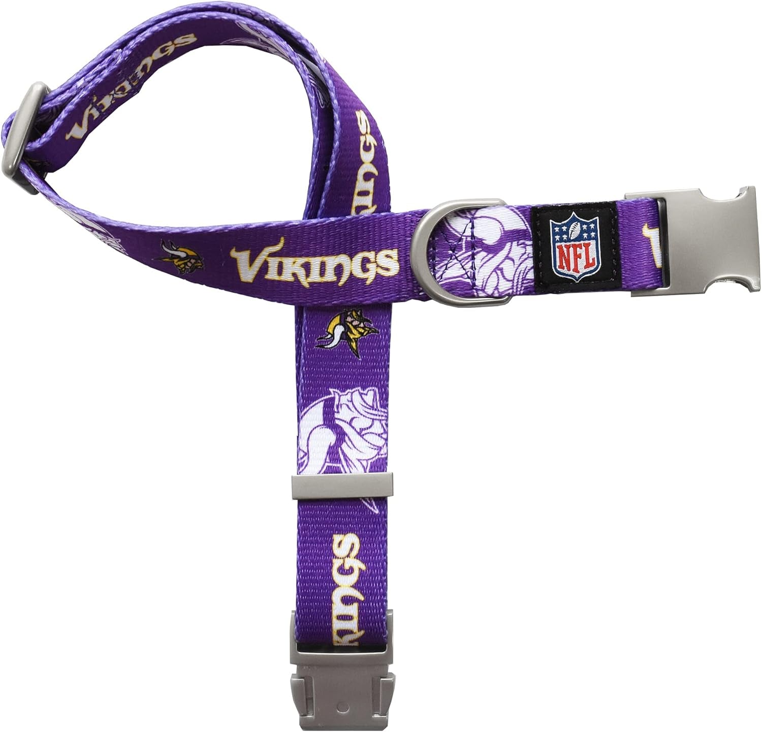Official NFL Premium Pet Collar – Durable All-Metal Buckle