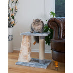 Armarkat 2-Level Cat Scratching Post – Fun & Cozy Lounge for Small Cats