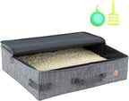 Portable Cat Travel Litter Box – Leakproof, Foldable & Odor-Control