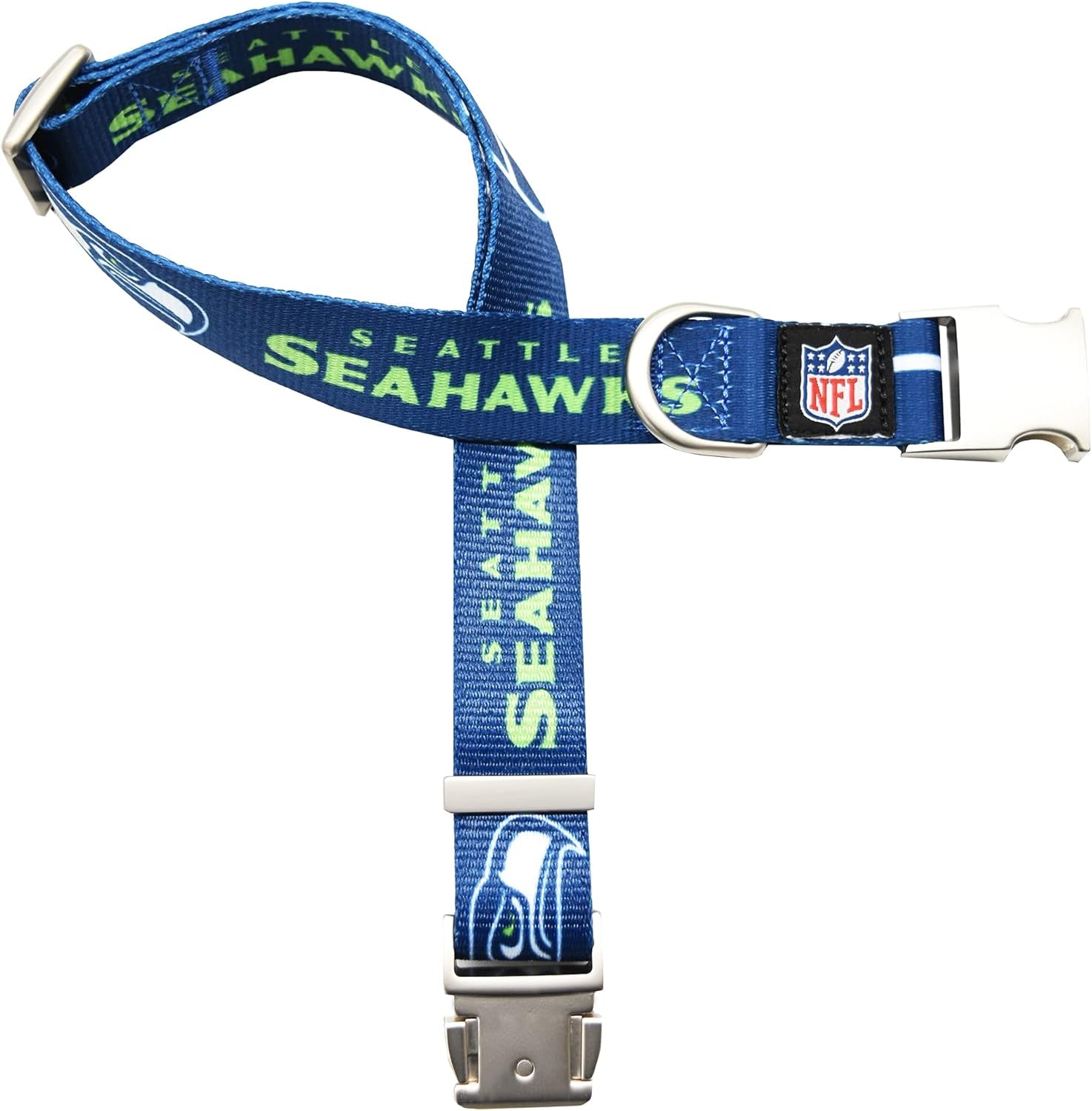 Official NFL Premium Pet Collar – Durable All-Metal Buckle