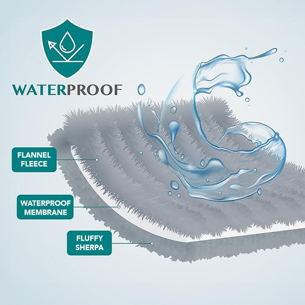 Waterproof Dog Blanket – Leakproof Pet Couch Cover, Multiple Sizes & Patterns - FurriendlyPaws | Furry Friends, Happy Hearts