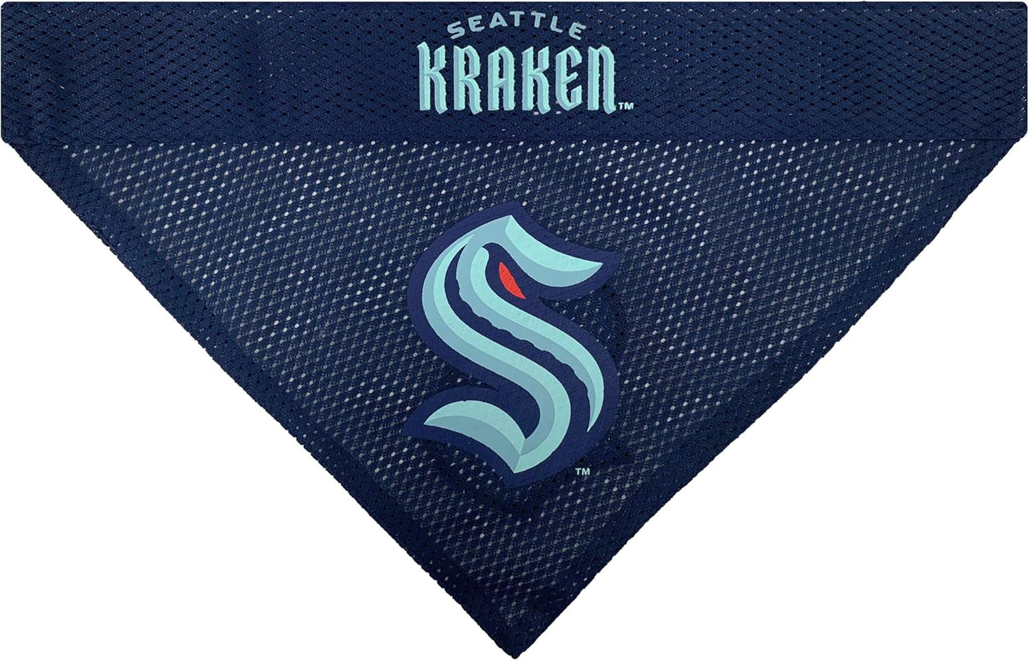 Official NHL Pet Bandana – Reversible Poly-Cotton