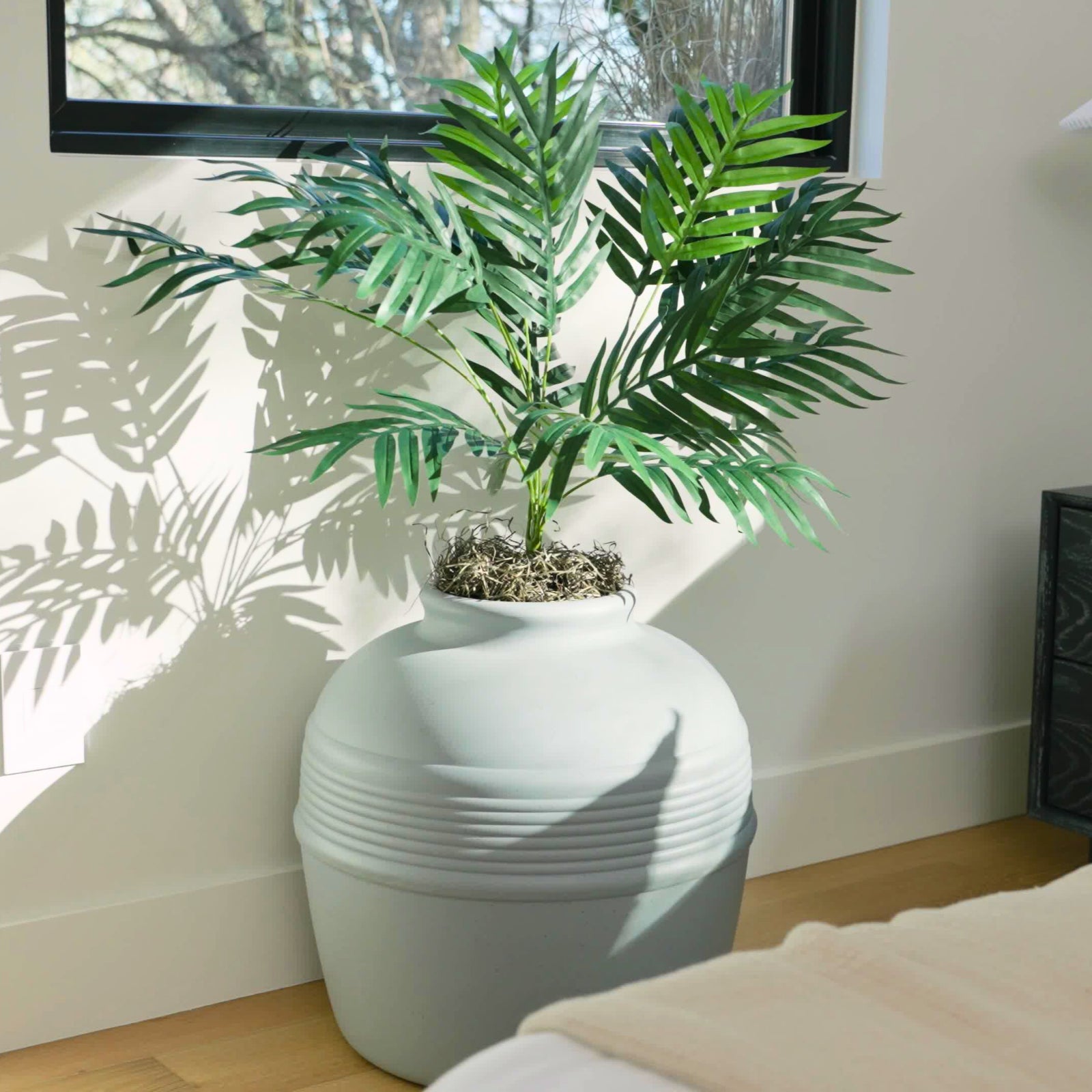 Original Hidden Litter Box Planter – Hooded Cat Litter Box with Fake Plant Cover