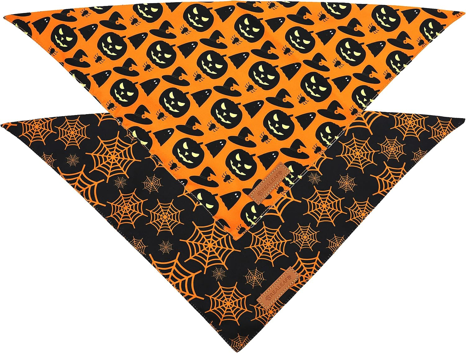 2-Pack Dog Bandanas – Reversible Triangle Pet Scarves for All Seasons, Adjustable Fit - FurriendlyPaws | Furry Friends, Happy Hearts