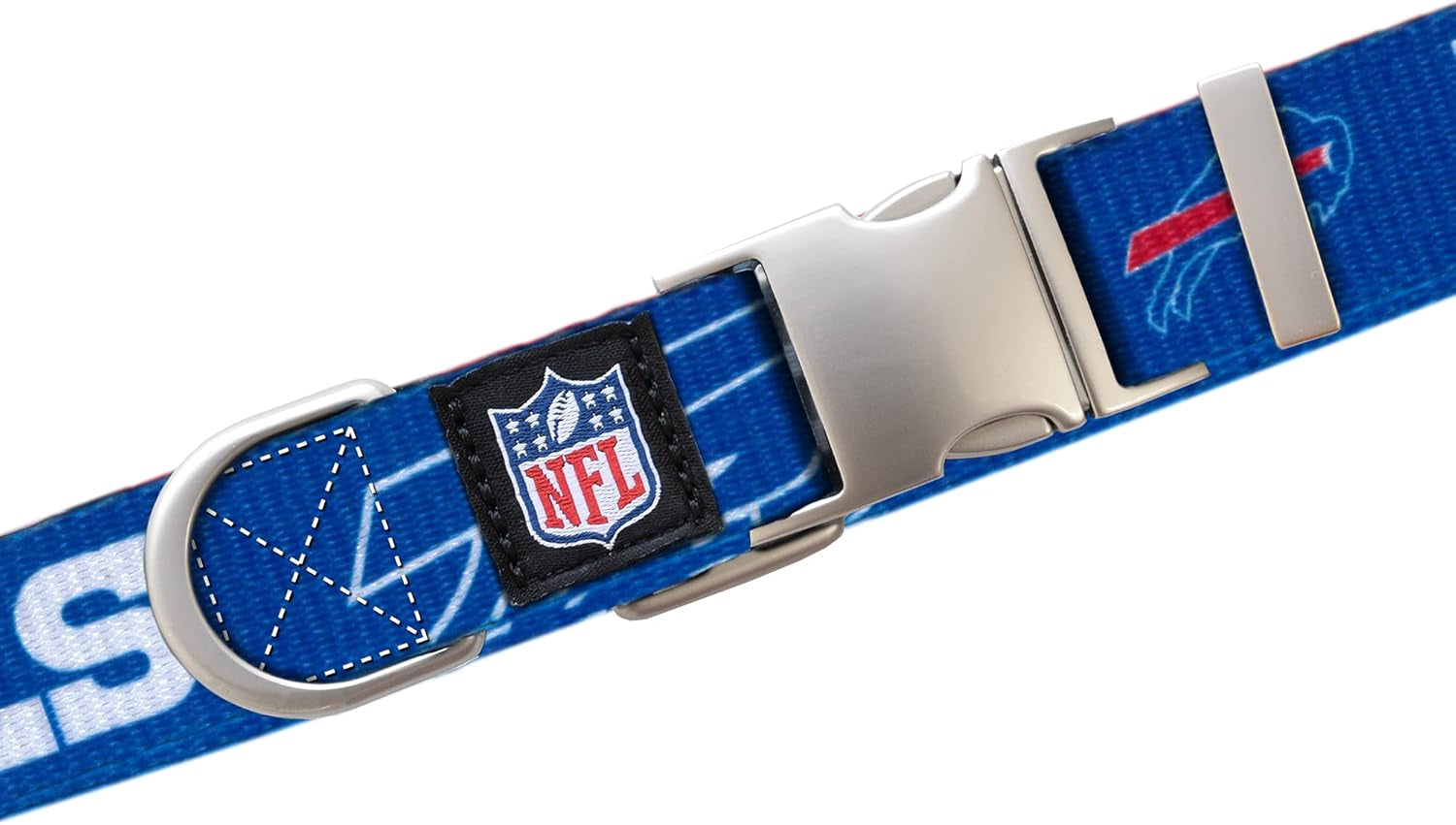 Official NFL Premium Pet Collar – Durable All-Metal Buckle