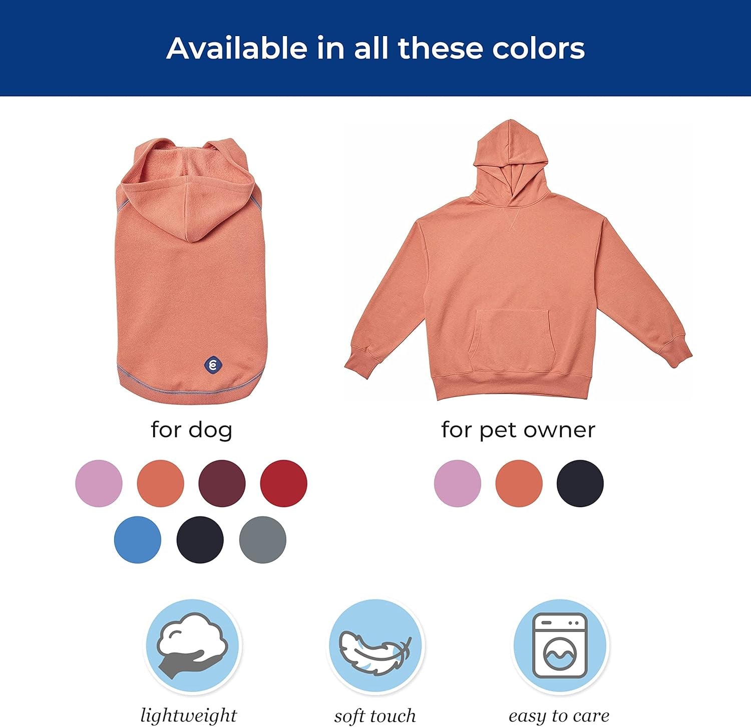 Dog Hoodie – Soft Cotton-Blend Sweater for Dogs