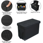 Car Back Seat Extender for Large Dogs – Pet Seat Extender with Storage