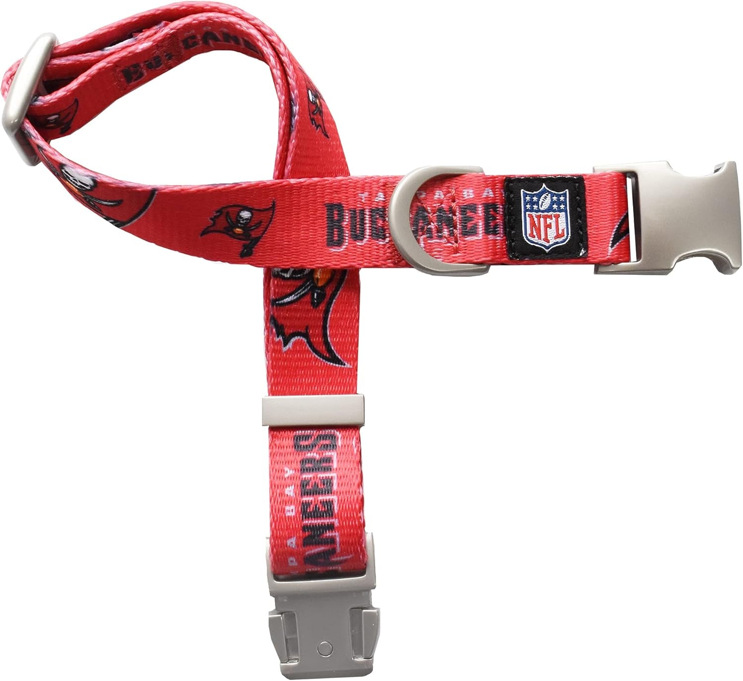 Official NFL Premium Pet Collar – Durable All-Metal Buckle