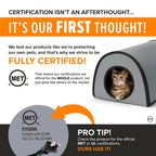 Thermo Mod Kitty Shelter – Outdoor Heated Cat House with Insulated Weatherproof Design