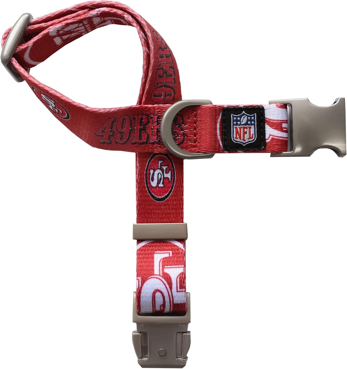 Official NFL Premium Pet Collar – Durable All-Metal Buckle