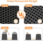 Cat Litter Mat 23"x17" – EVA Honeycomb Double Layer, Waterproof & Urine-Proof Scatter Control, Washable, BPA-Free