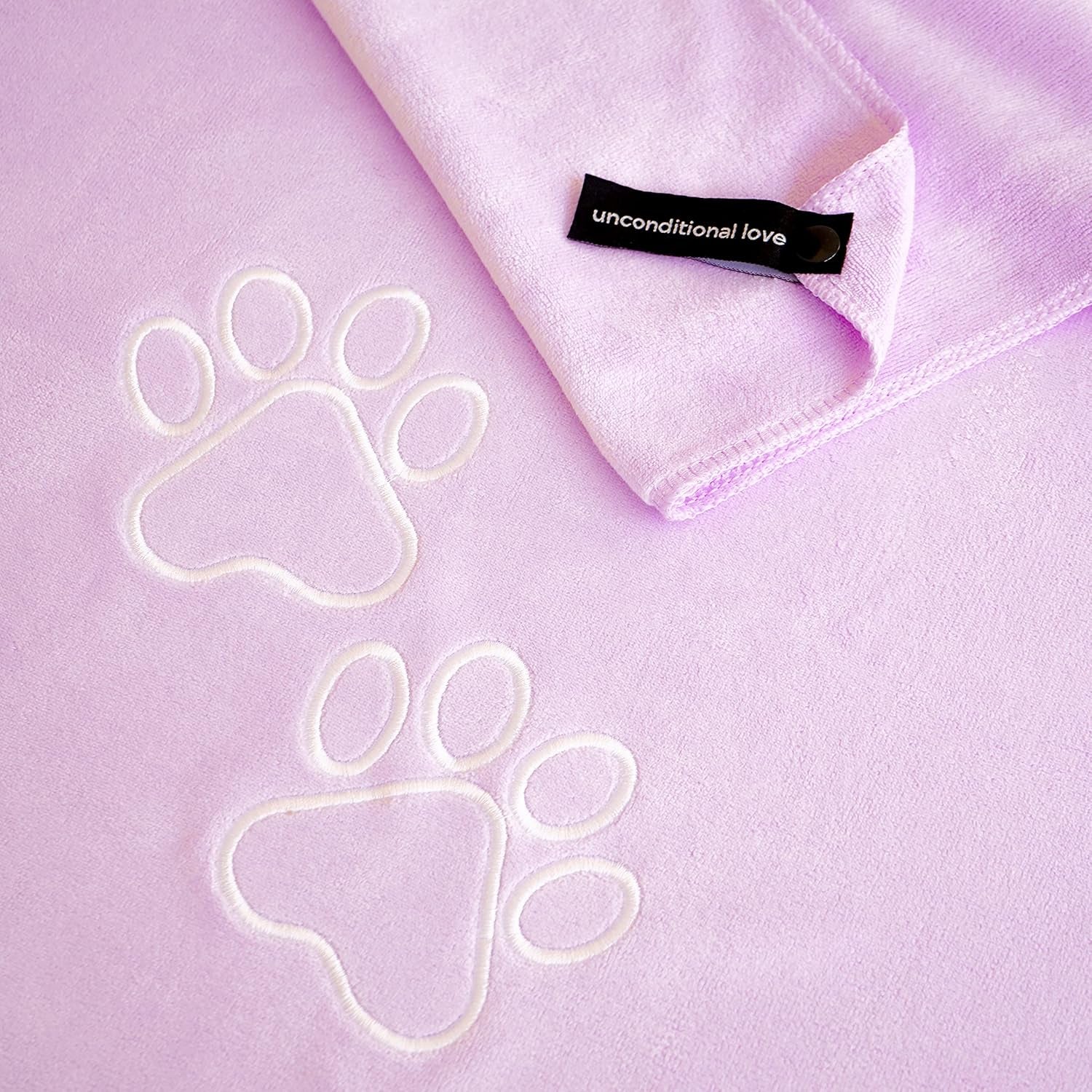 Unconditional Love Pet Drying Towel – Absorbent Microfiber for Cats & Dogs - FurriendlyPaws | Furry Friends, Happy Hearts