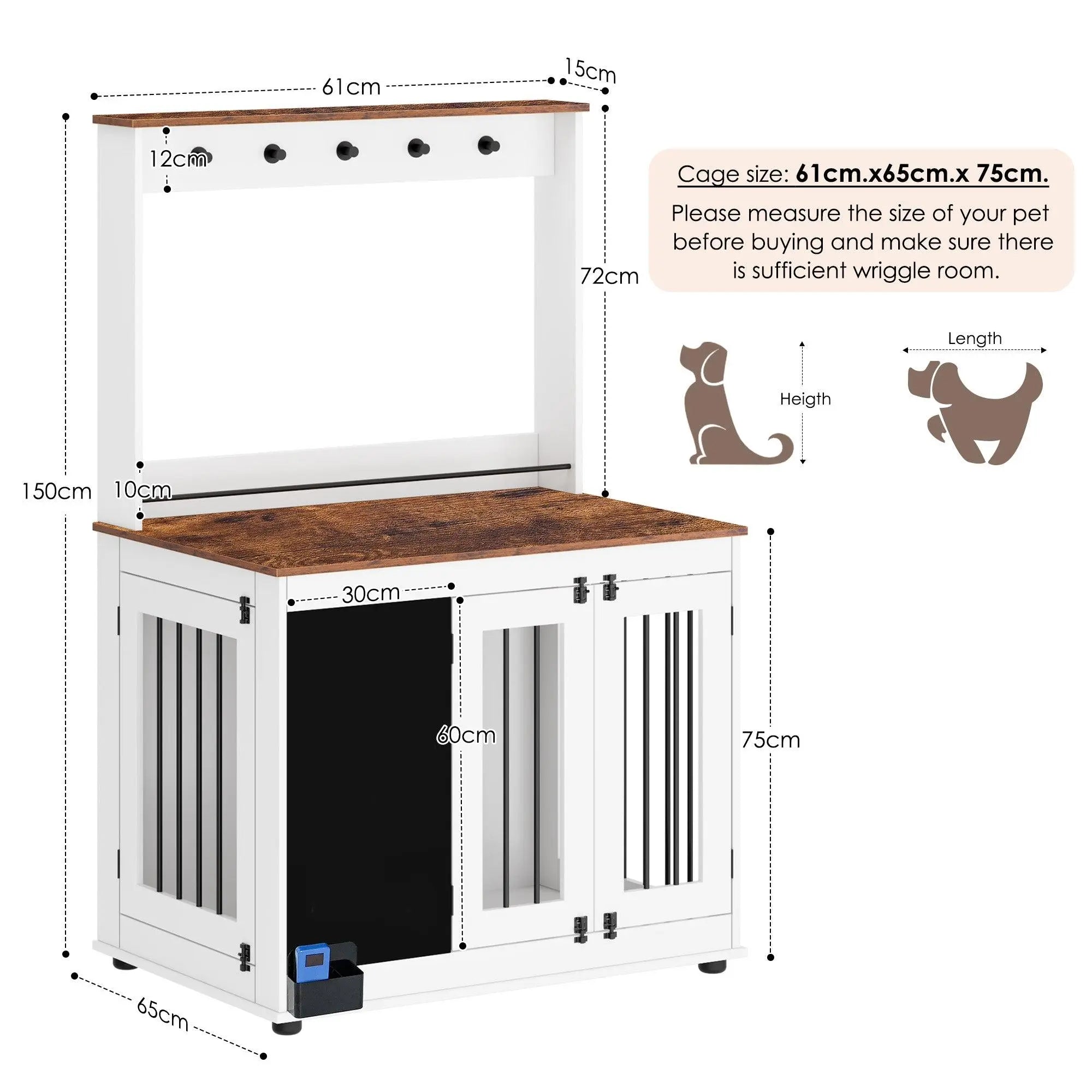 Graffiti-Inspired Dog Crate: Heavy-Duty Furniture for Your Furry Friend.5. - FurriendlyPaws | Furry Friends, Happy Hearts