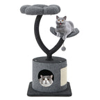 Cat Tree for Large & Small Cats – Stylish Metal Frame Cat Tower
