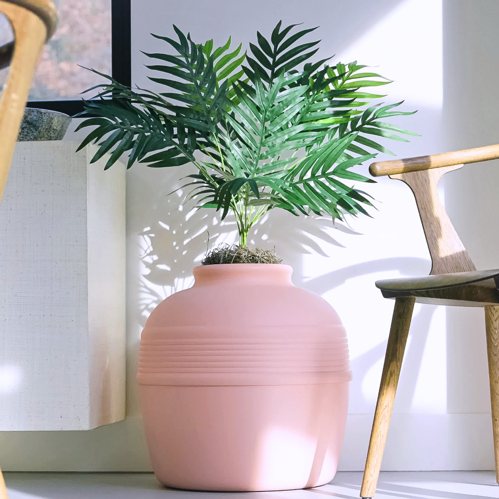 Original Hidden Litter Box Planter – Hooded Cat Litter Box with Fake Plant Cover