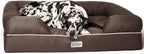 Ultimate Orthopedic Memory Foam Dog Bed with Bolsters – XL (44"x34") Waterproof, Washable Cover, Durable Cotton-Poly Blend