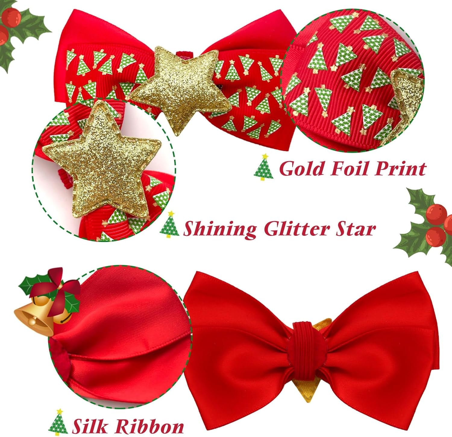 Seasonal Cat Collars 2-Pack – Breakaway Bow Ties with Bells - FurriendlyPaws | Furry Friends, Happy Hearts