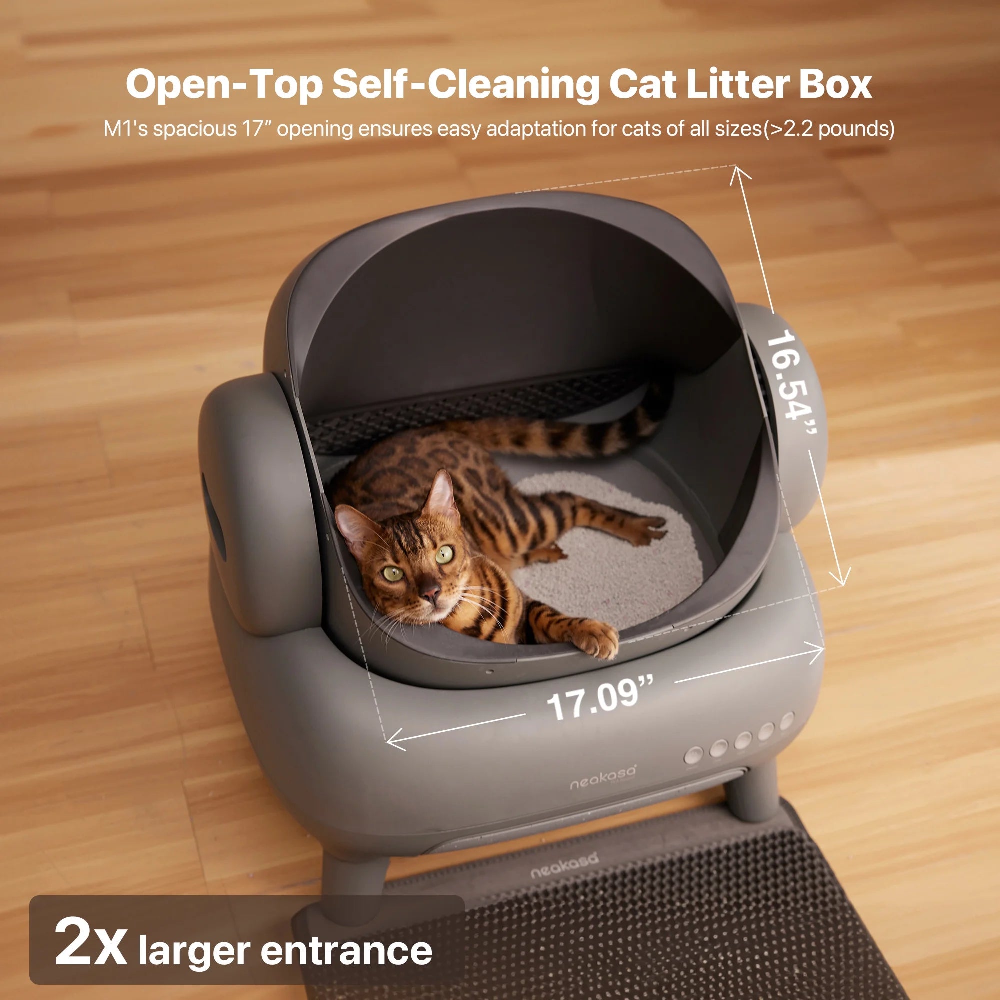 Neakasa M1 Smart Self-Cleaning Litter Box – Automatic & App-Controlled