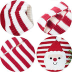 Christmas Cat Sweater – Santa Claus Knit Pet Outfit (XS–XL)