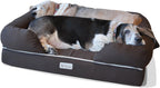 Ultimate Orthopedic Memory Foam Dog Bed with Bolsters – XL (44"x34") Waterproof, Washable Cover, Durable Cotton-Poly Blend