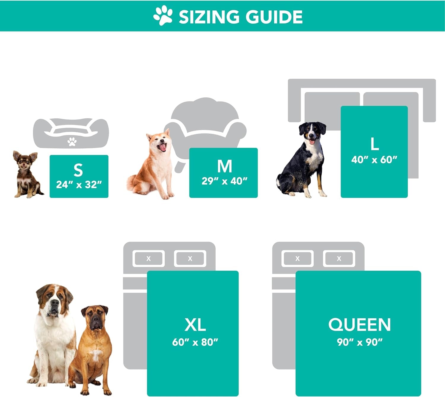 Waterproof Dog Blanket – Leakproof Pet Couch Cover, Multiple Sizes & Patterns - FurriendlyPaws | Furry Friends, Happy Hearts