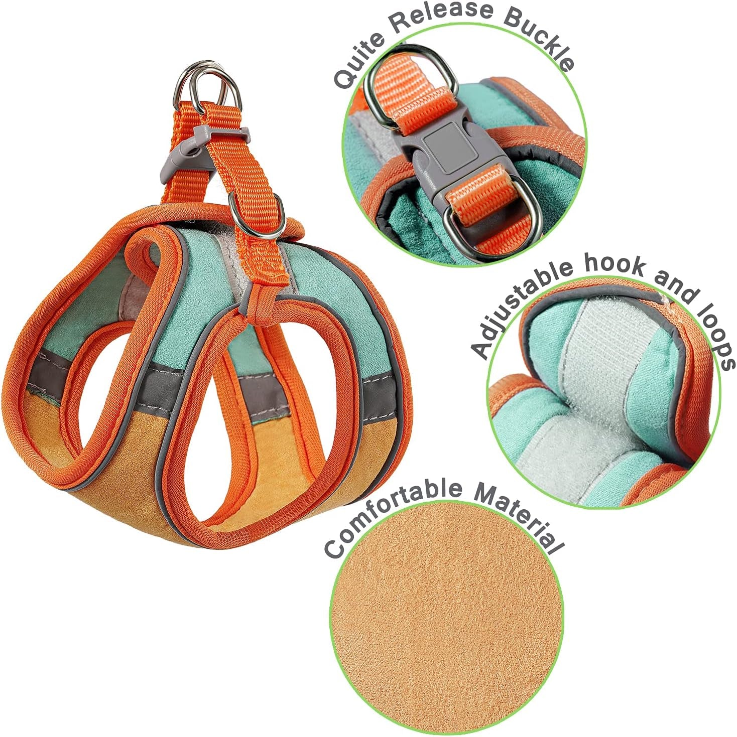 Escape Proof Cat Harness & Leash Set – Reflective, Adjustable, Secure - FurriendlyPaws | Furry Friends, Happy Hearts
