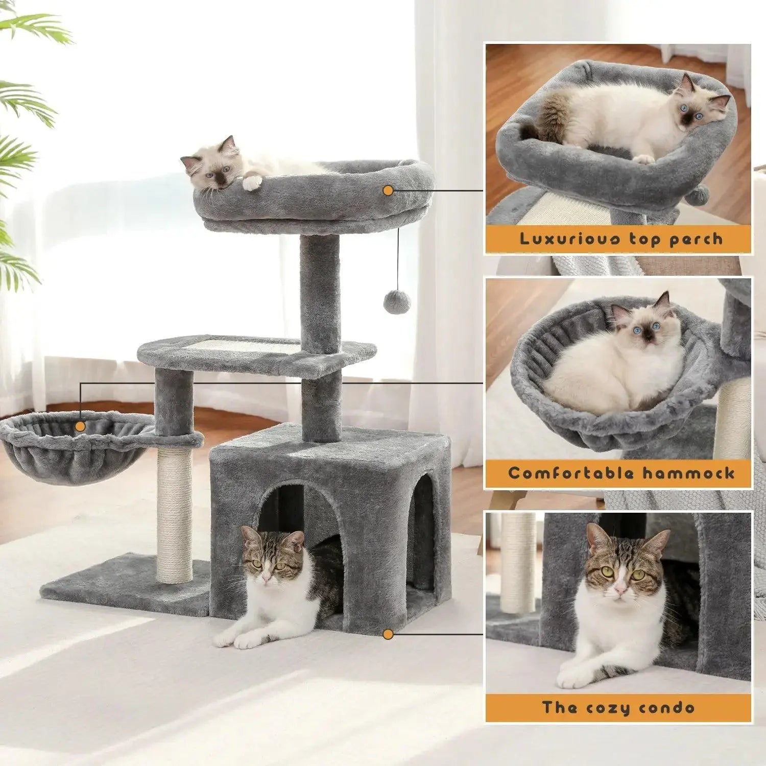 Paw Scratch Tower.5. - FurriendlyPaws | Furry Friends, Happy Hearts