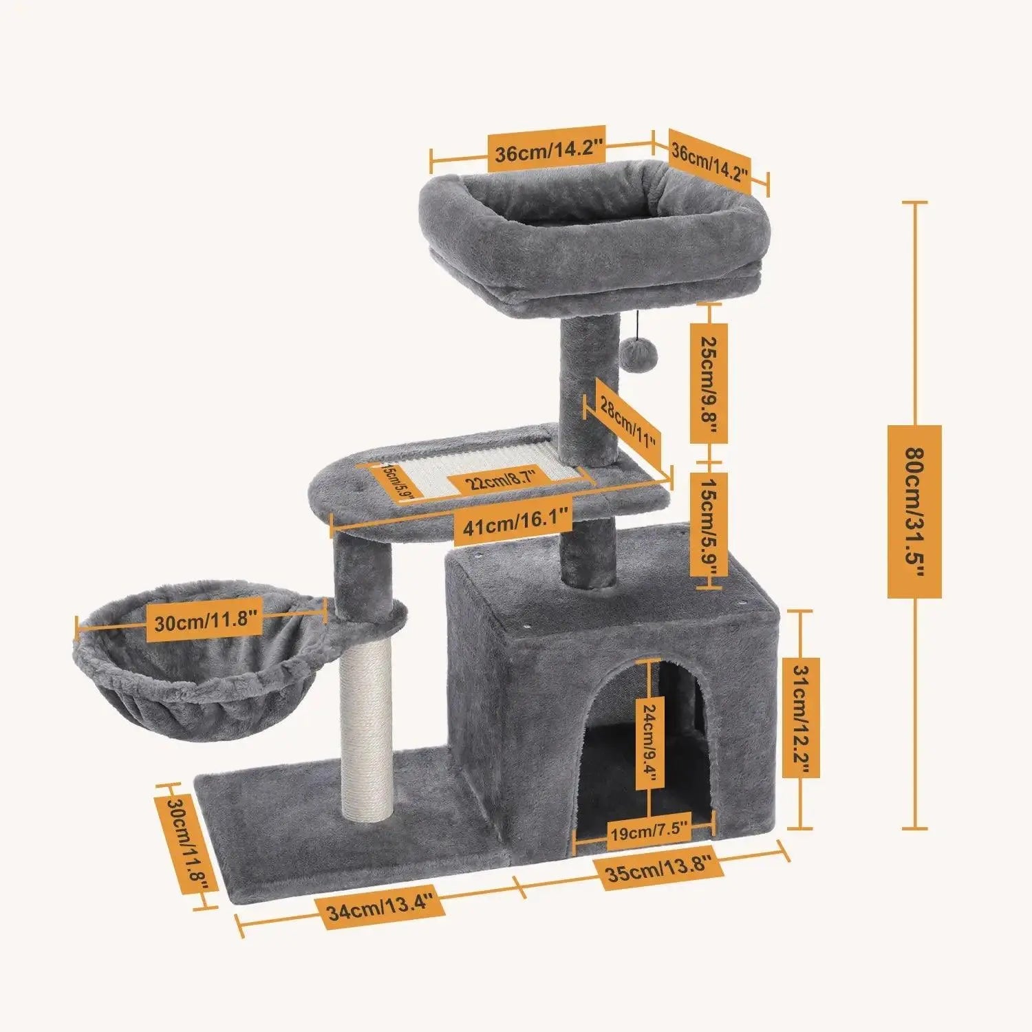 Paw Scratch Tower.6. - FurriendlyPaws | Furry Friends, Happy Hearts