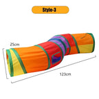 Pounce & Play™ Cat Tunnel – Foldable Colorful Play Maze Toy