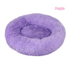 Long-Haired Plush Pet Bed – Soft Cozy Bed for Dogs & Cats