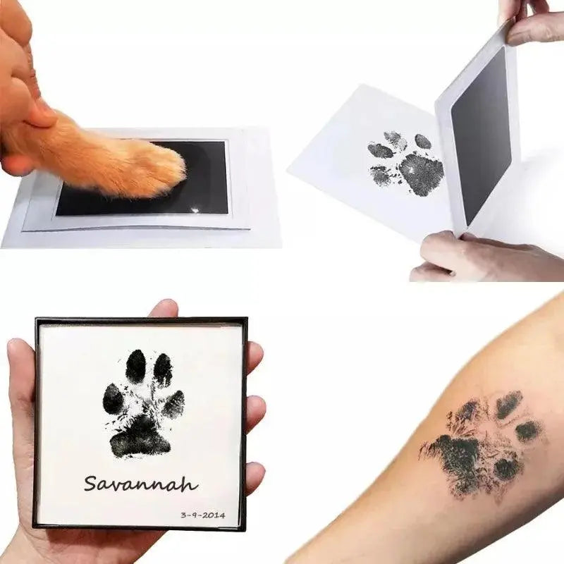 Safe Non-Toxic Pet Paw Print & Handprint Ink Pad - FurriendlyPaws | Furry Friends, Happy Hearts