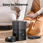 Hassle-Free Feeding – Smart Button-Control Pet Feeder