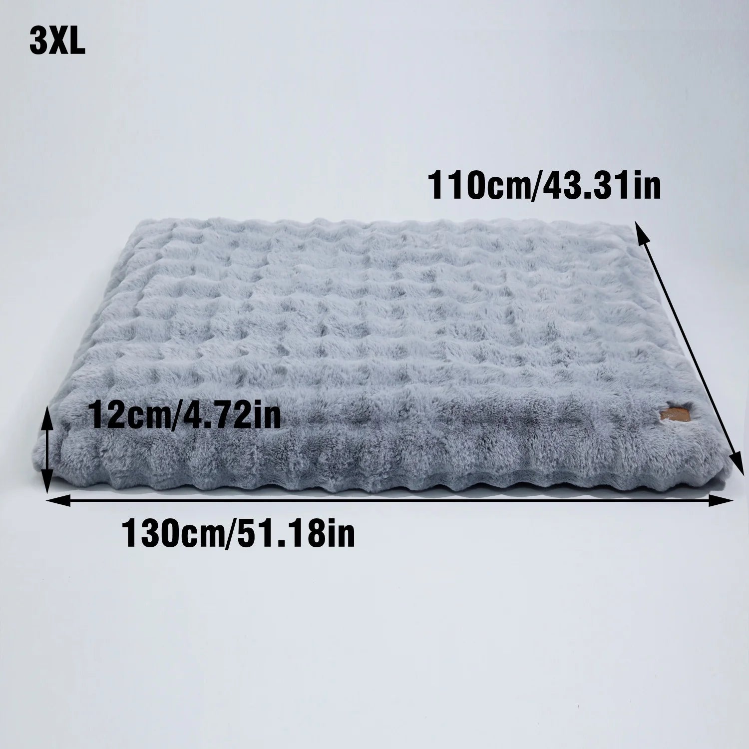 Ultra-Soft Plush Dog & Cat Bed – Calming Sleeping Bed with Thick Foam, Multiple Sizes - FurriendlyPaws | Furry Friends, Happy Hearts