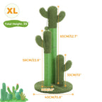 Scratch, Climb & Play – Large Cactus Cat Scratching Post