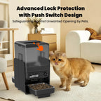Automatic Cat & Dog Feeder – 5L Smart Dual Bowl with Timer & Adjustable Height