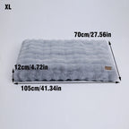 Ultra-Soft Plush Dog & Cat Bed – Calming Sleeping Bed with Thick Foam, Multiple Sizes - FurriendlyPaws | Furry Friends, Happy Hearts