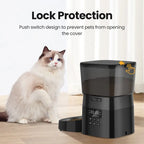 Hassle-Free Feeding – Smart Button-Control Pet Feeder