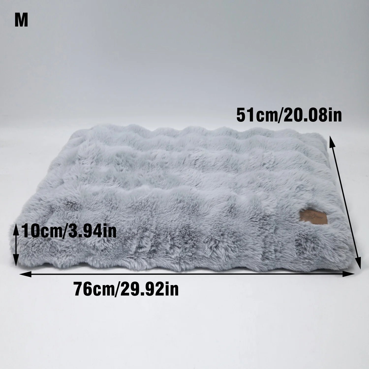 Ultra-Soft Plush Dog & Cat Bed – Calming Sleeping Bed with Thick Foam, Multiple Sizes - FurriendlyPaws | Furry Friends, Happy Hearts