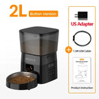 Hassle-Free Feeding – Smart Button-Control Pet Feeder