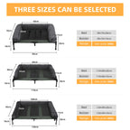 Chill in Style – Raised Dog Bed with Cozy Bolster
