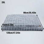 Ultra-Soft Plush Dog & Cat Bed – Calming Sleeping Bed with Thick Foam, Multiple Sizes - FurriendlyPaws | Furry Friends, Happy Hearts
