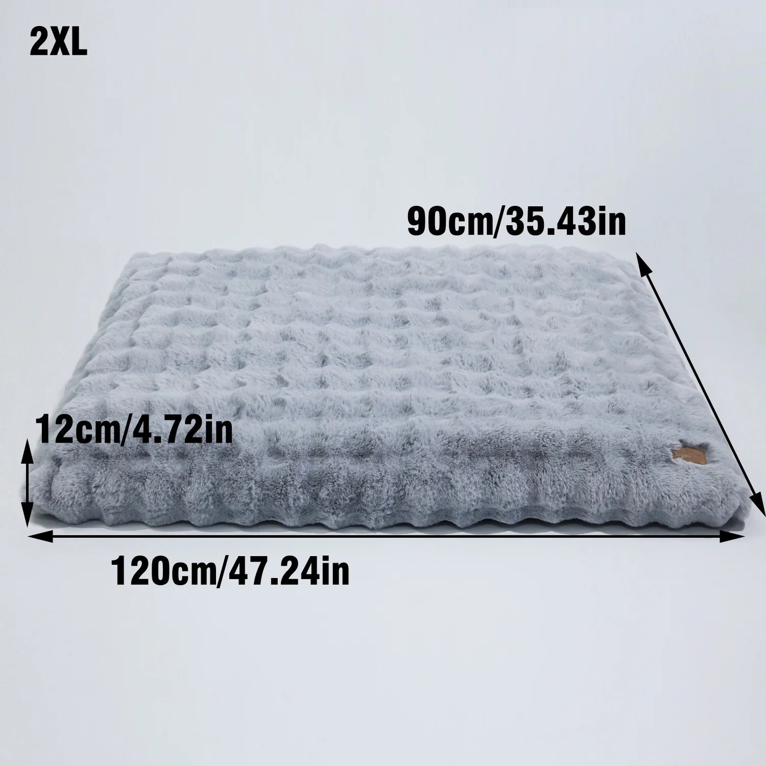 Ultra-Soft Plush Dog & Cat Bed – Calming Sleeping Bed with Thick Foam, Multiple Sizes - FurriendlyPaws | Furry Friends, Happy Hearts