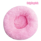 Long-Haired Plush Pet Bed – Soft Cozy Bed for Dogs & Cats