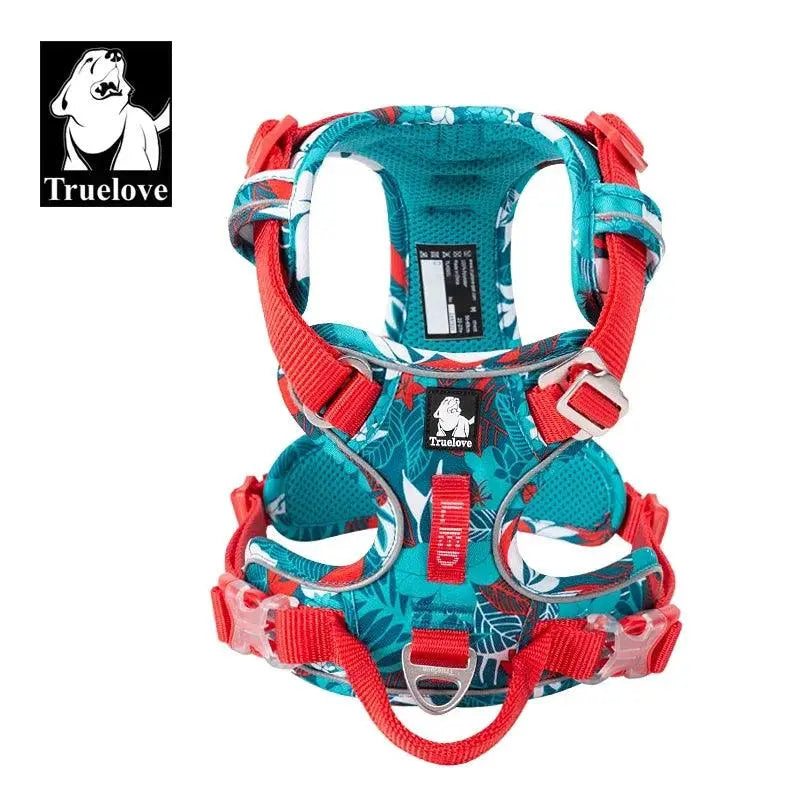 Truelove Reflective Dog Harness – Explosion-Proof, Upgrade, Easy Adjust - FurriendlyPaws | Furry Friends, Happy Hearts