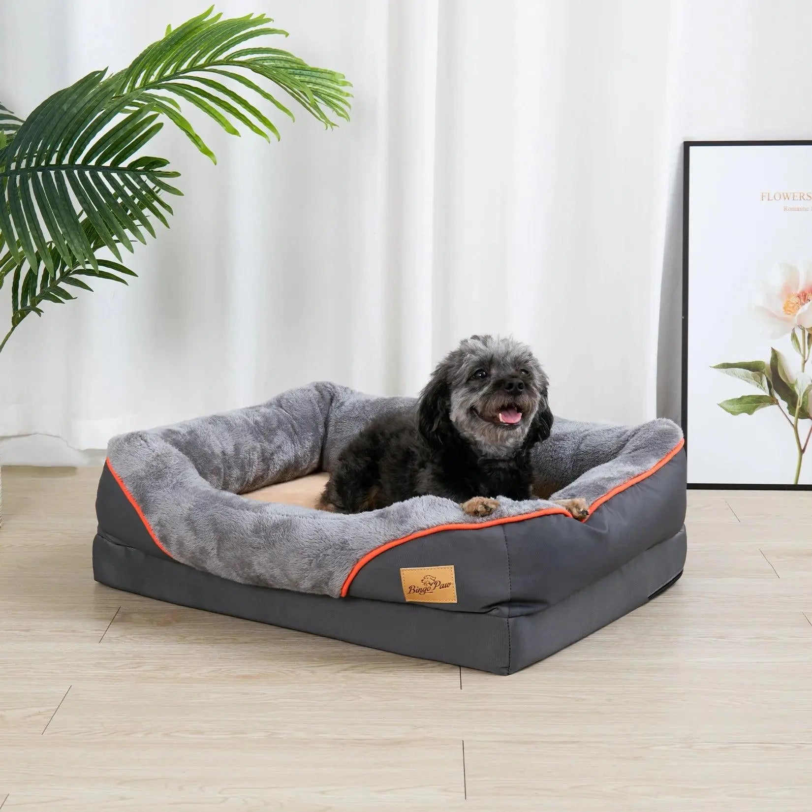 Soft Orthopedic Foam Dog Bed.2. - FurriendlyPaws | Furry Friends, Happy Hearts