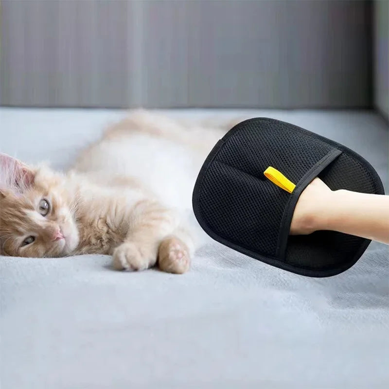 FurAway™ Pet Hair Removal Gloves – Double-Sided Grooming Mitts